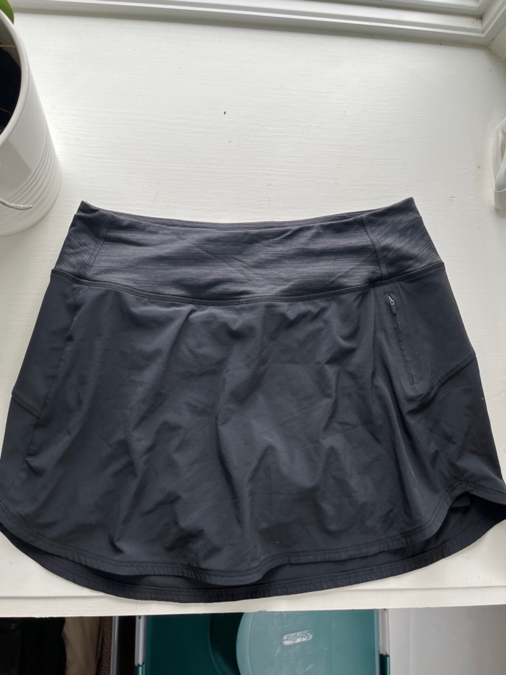 Outdoor Voices Black Athletic Skort with Built-in Shorts Medium - Picture 2 of 7